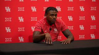 Houston Cougars linebacker Jamal Morris discusses his transition from safety, the defense, & T.Tech.