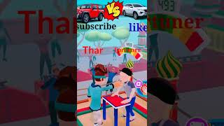 Thar🆚Fortuner Slap king game #slap#status#shorts#viral#shortvideo#foryou