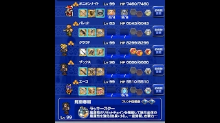 FFRK 【滅＋】プラウド・クラッド 風軽減ボスに風チェイン