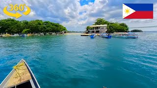 360 VR Arrival at Quezon Island in Hundred Islands: Island Hopping Adventure | insta360 X4