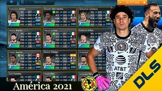 PLANTILLA DEL AMERICA 2021 PARA DLS19