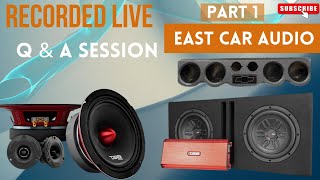 Recorded Live Q&A Session: Car Customization Insights with East Car Audio | Feb 19 | Part 1