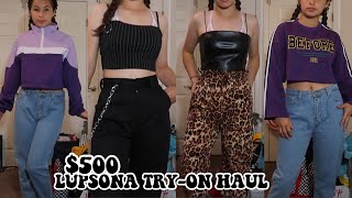 DOPE CLOTHING I FW (lupsona try-on haul)