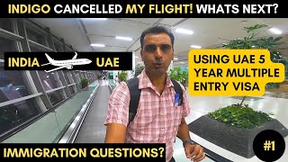 MY NEW TRIP STARTS | IMMIGRATION | INDIGO CANCELLED MY FLIGHT