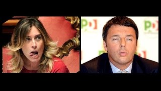 La Ministra Boschi smentita da Matteo Renzi