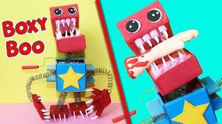 DIY Project: Poppy Playtime Chapter 3 /DIY Boxy Boo/ How to make boxy boo