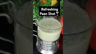 Refreshing Betel Leaf Milkshake| Paan Shot| Betel leaf drink| Fooddata| KaaramKaalaiKaapi| Drinks