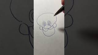 How To Draw MARIO 🤑💯🔥 #drawingtutorial #mario #supermario Easy Tutorial