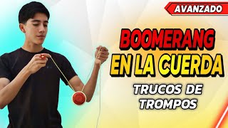 COMO HACER EL "BOOMERANG DIRECTO A LA CUERDA" 🪃  o Boomerang con Atrapada (Truco Nivel Avanzado)