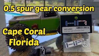 rc 0.5 spur gear conversion in Cape Coral Florida