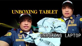 UNBOXING TABLET | LAPTOP