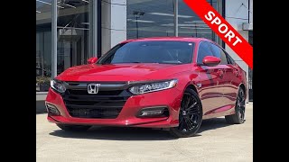 2018 Honda Accord Sport 1.5T For Sale Walk-Around Quick Tour at Carmel Motors Indy