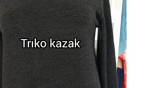 TRIKO KAZAK KESİMİ DİKİMİ