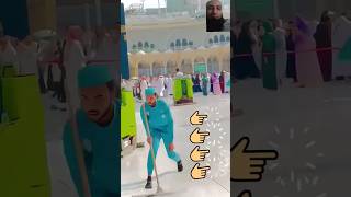 Masha-Allah Makkah cleaning Makkah tower #shorts #naat #islamicstatus #ytshorts #viralshorts