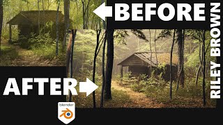 Forest Lighting in Blender - Mentorship Improvements