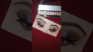 shimmer eyeshadow makeup|| purple  and peech eyes makeup || #viralshorts #ytshorts