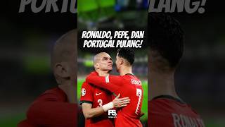 Ronaldo, Pepe, dan Portugal Pulang Dari Piala Eropa 2024! 😭🥺 #ronaldo #portugal #pepe #cristiano