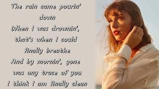 Taylor Swift - Clean (Taylor's Version) (Lyrics)