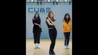 Miyeon Fancam [전소연] (G)I-DLE [여자)아이들] - 'SENORITA' [Choreography Practice Video]