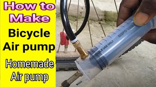 how to make | air pump at home | how to make air pump for cycle at home | air pump | cycle pump