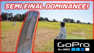 SEMI FINAL DEMOLITION JOB! | GOPRO CRICKET HIGHLIGHTS!