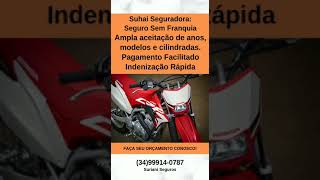 Honda CRF 230 Seguro Furto e Roubo Suhai Seguradora #shorts