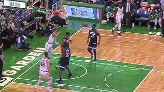 JAYSON TATUM DUNKS ALL OVER KARL ANTHONY TOWNS! NO MERCY