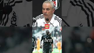 Rza Çalımbay'dan Abubakar yorumu #football #futbol #shorts #beşiktaş #keşfet #kəşfet