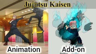 Minecraft Jujutsu Kaisen: Itadori Yuji Attack Animation + Moveset Part 1