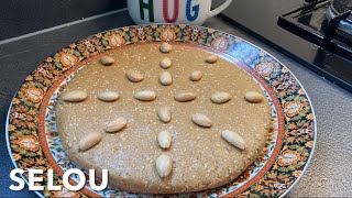 SELOU ( sfouf) marocain amandes et sésames.