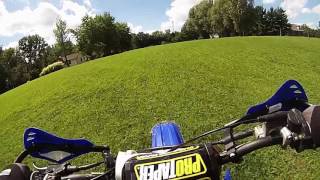 YZ 125 Trail Riding and Wheelie Loop