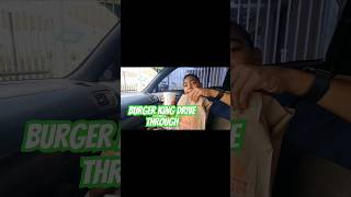 Burger King Caledonia  drive  through #shortsvideo #jamaica #food