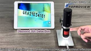 DM023A Diamond Girdle GIA Detection