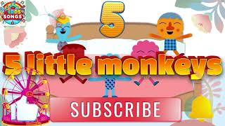 Five Little Monkeys In The Playground | Super Simple Kids Songs for You