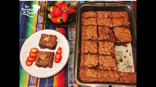 Brownies caseros fáciles de hacer y deliciosos