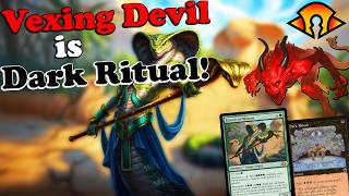 MTG Modern ▷🌋Explosive🌋 Vexing Devil 🐍Combo🐍 Deck! ◁ w/ Fanatic of Rhonas! 【MH3】