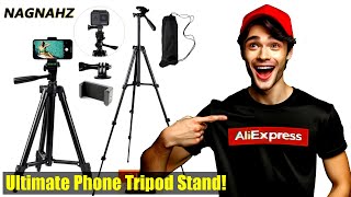 NA-3120 Phone Tripod Stand Review: The Best Universal Photography Tripod for Gopro, iPhone,