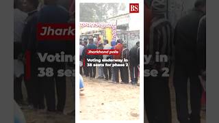 Jharkhand polls: Voting underway in 38 seats for phase 2 #jharkhandelection2024 #news