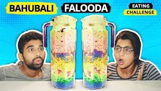 BAHUBALI FALOODA EATING CHALLENGE | Summer Special Rabdi Falooda Eating Competition | Food Challenge