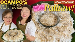 Wow Palitaw!! Easy Recipe ngayong Holy Week!!