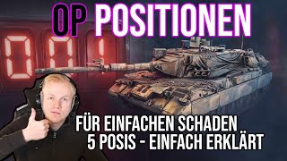 UNSCHLAGBARE Eröffnungs-POSITIONEN in #worldoftanks  - Booste deine Stats