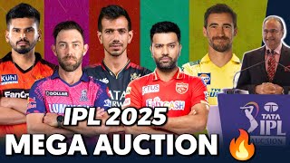 IPL 2025 - MEGA AUCTION IN IPL 2025 || Rohit retained?