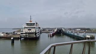 Einfahrt Fährhafen Texel