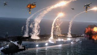 today10 july! Nato aircraft carrier defense system shoots down Su-25 and Ka-52 Alligator and Man'chz