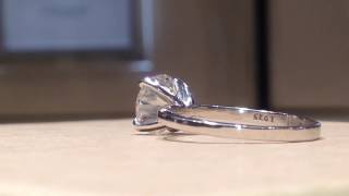 H&A Ideal Cut Moissanite ring