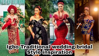 igbo Traditional wedding bridal inspiration #nigerianwedding #igbowedding #lacestyles #asoebi