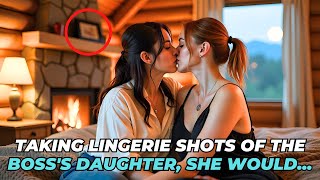 The Boss's Daughter Invited Me to Shoot Her Late at Night, and I Did This... Lesbian Story