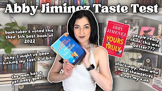 Abby Jiminez Taste Test 💕🤟 Romance READING VLOG