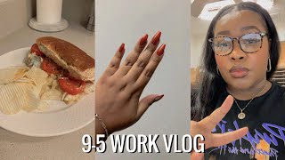 Ep. 60: Day In The Life of an Administrative Assistant in Atlanta | 9-5 Office Job ft. OOMYNAILS