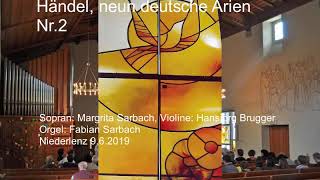 Händel neun deutsche Arien HWV 203